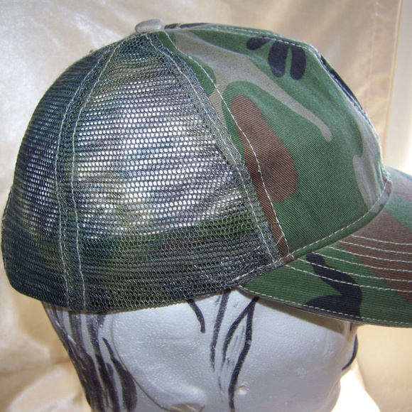Alternative apparel camouflage cap  Blu Emursion - Picture 3 of 4